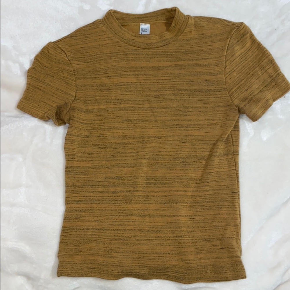 Mustard American Apparel T-shirt